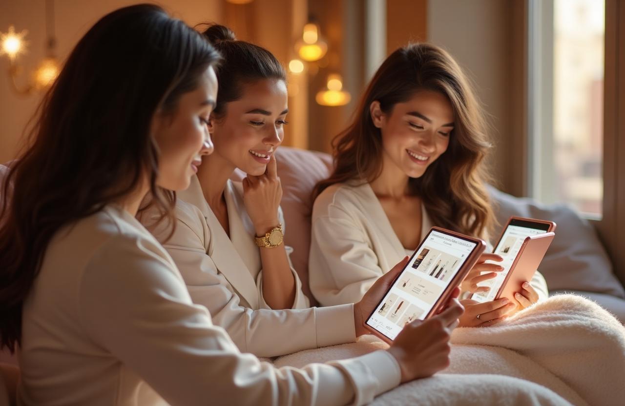 Glamorique platform connecting businesses